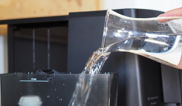 Zbyt miękka woda w ekspresie do kawy